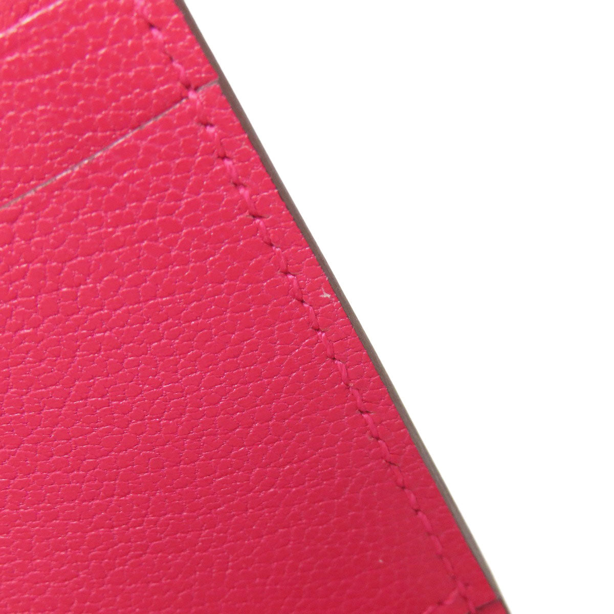 HERMES Medor SilverHardware Card Case Calf Ladies [Used]