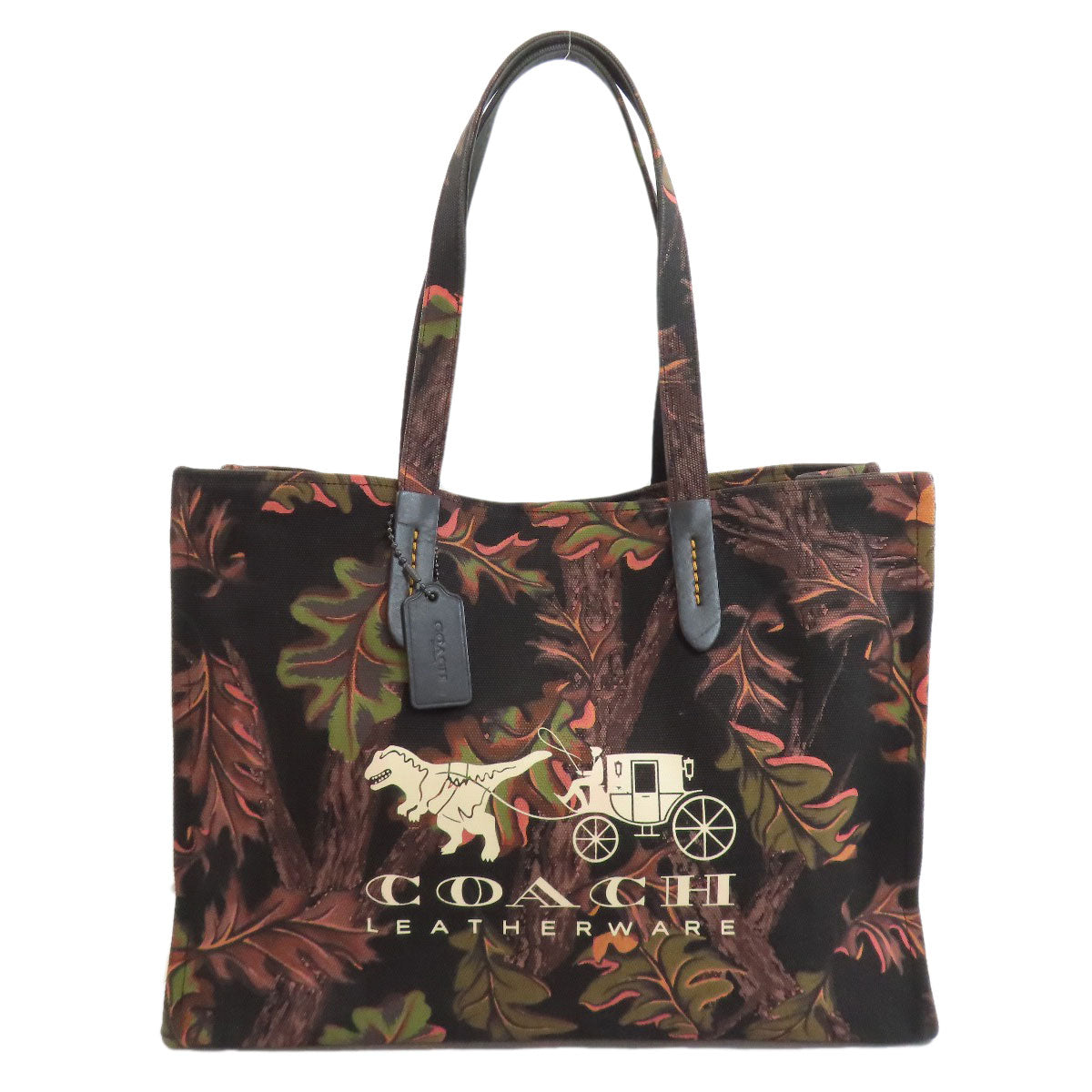 COACH 35441 Rexy and Carriage Tote Bag Canvas Ladies [Used]