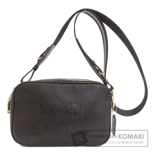 COACH F75818 Hose and carriage Shoulder Bag Leather Ladies [Used]