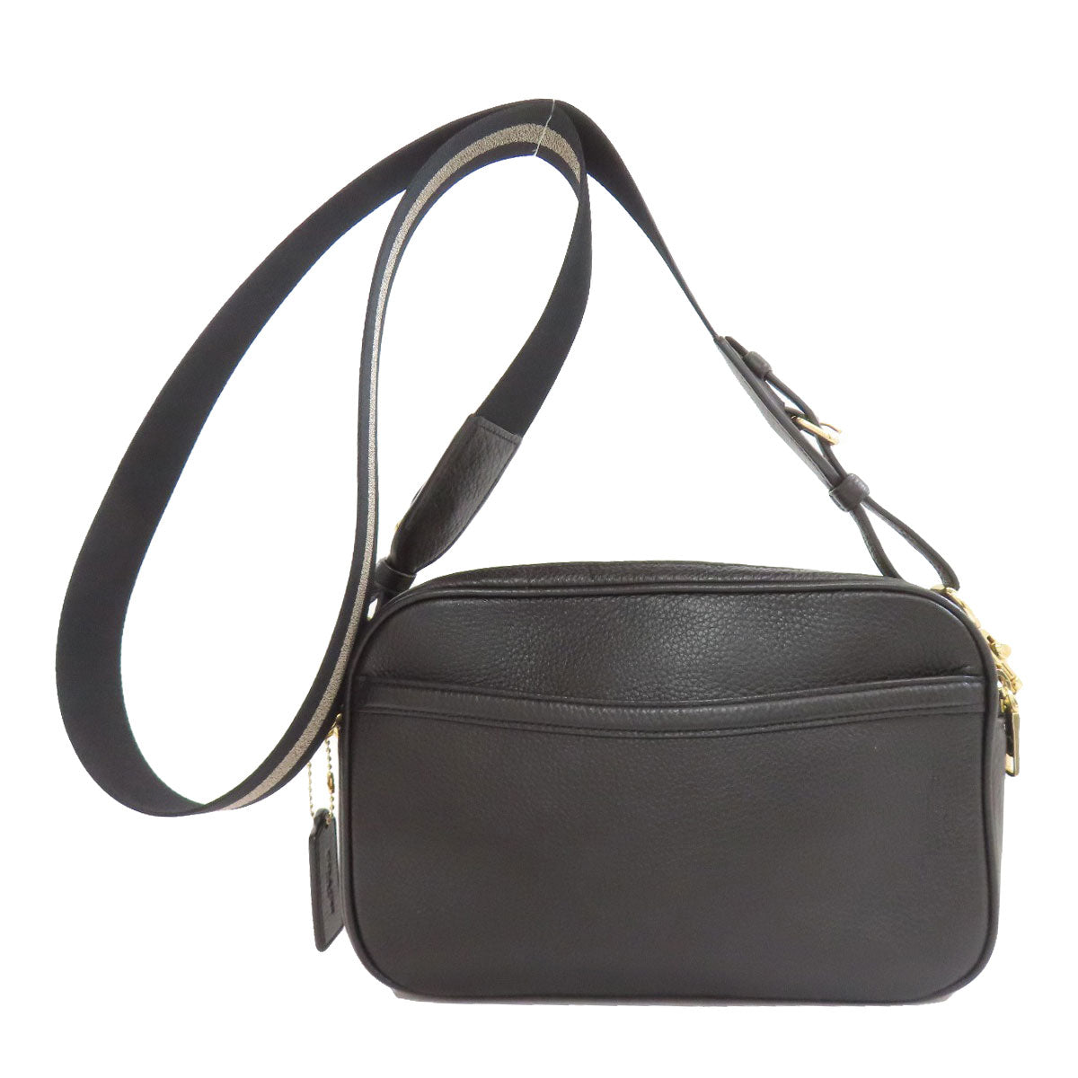 COACH F75818 Hose and carriage Shoulder Bag Leather Ladies [Used]