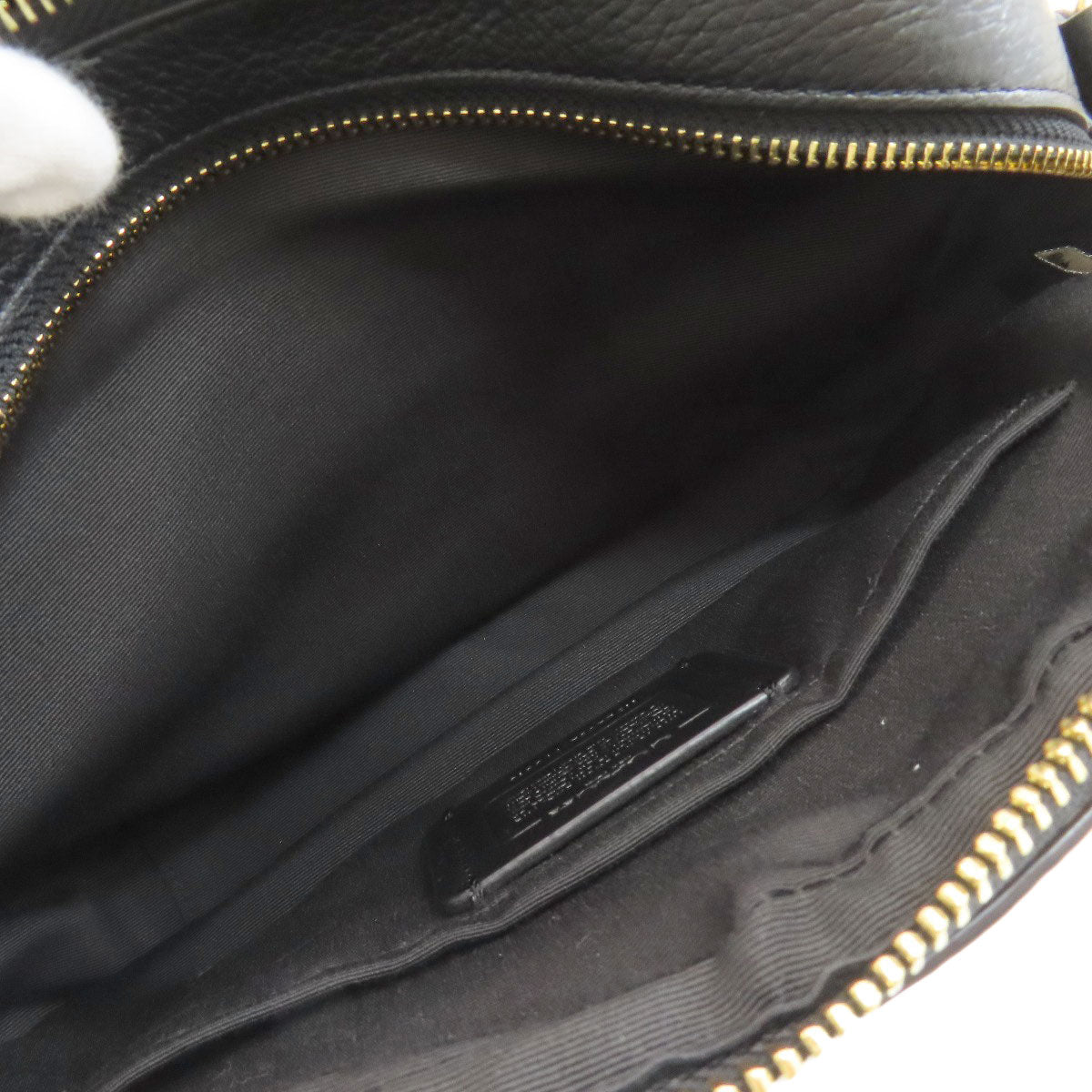 COACH F75818 Hose and carriage Shoulder Bag Leather Ladies [Used]