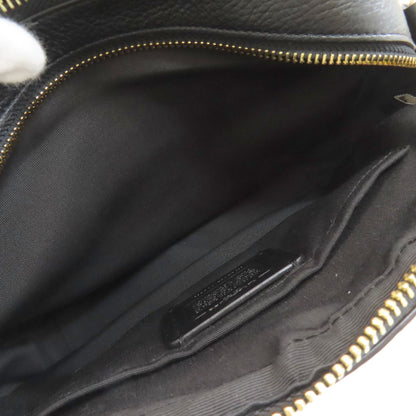 COACH F75818 Hose and carriage Shoulder Bag Leather Ladies [Used]