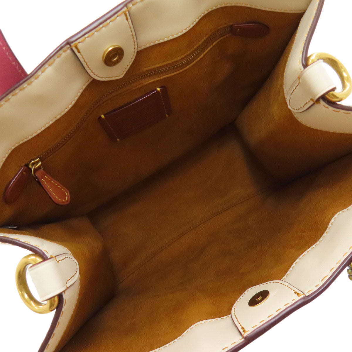 COACH C4804 Rexy Signature 2WAY Handbag PVC LeatherLadies [Used]