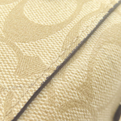 COACH F83607 Rowan Satchel Signature 2WAY Handbag PVC LeatherLadies [Used]