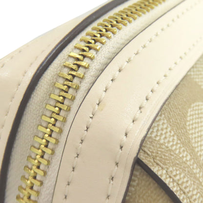 COACH F83607 Rowan Satchel Signature 2WAY Handbag PVC LeatherLadies [Used]