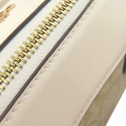 COACH 32203 Rowan Satchel Signature 2WAY Handbag PVC LeatherLadies [Used]