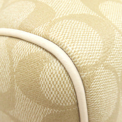 COACH 32203 Rowan Satchel Signature 2WAY Handbag PVC LeatherLadies [Used]