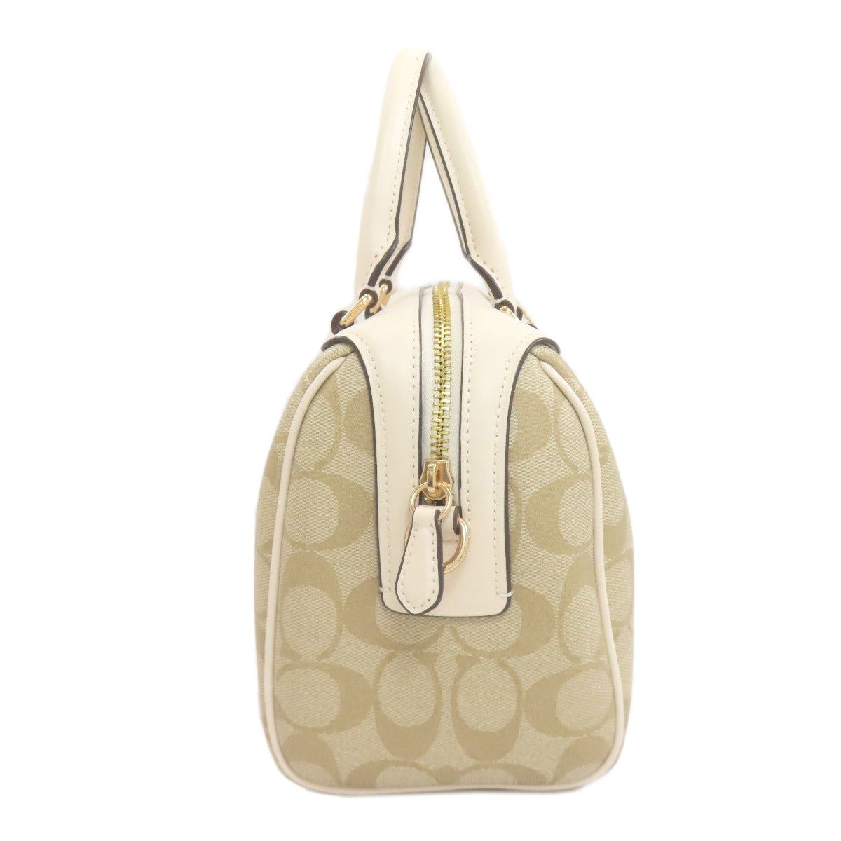 COACH 32203 Rowan Satchel Signature 2WAY Handbag PVC LeatherLadies [Used]