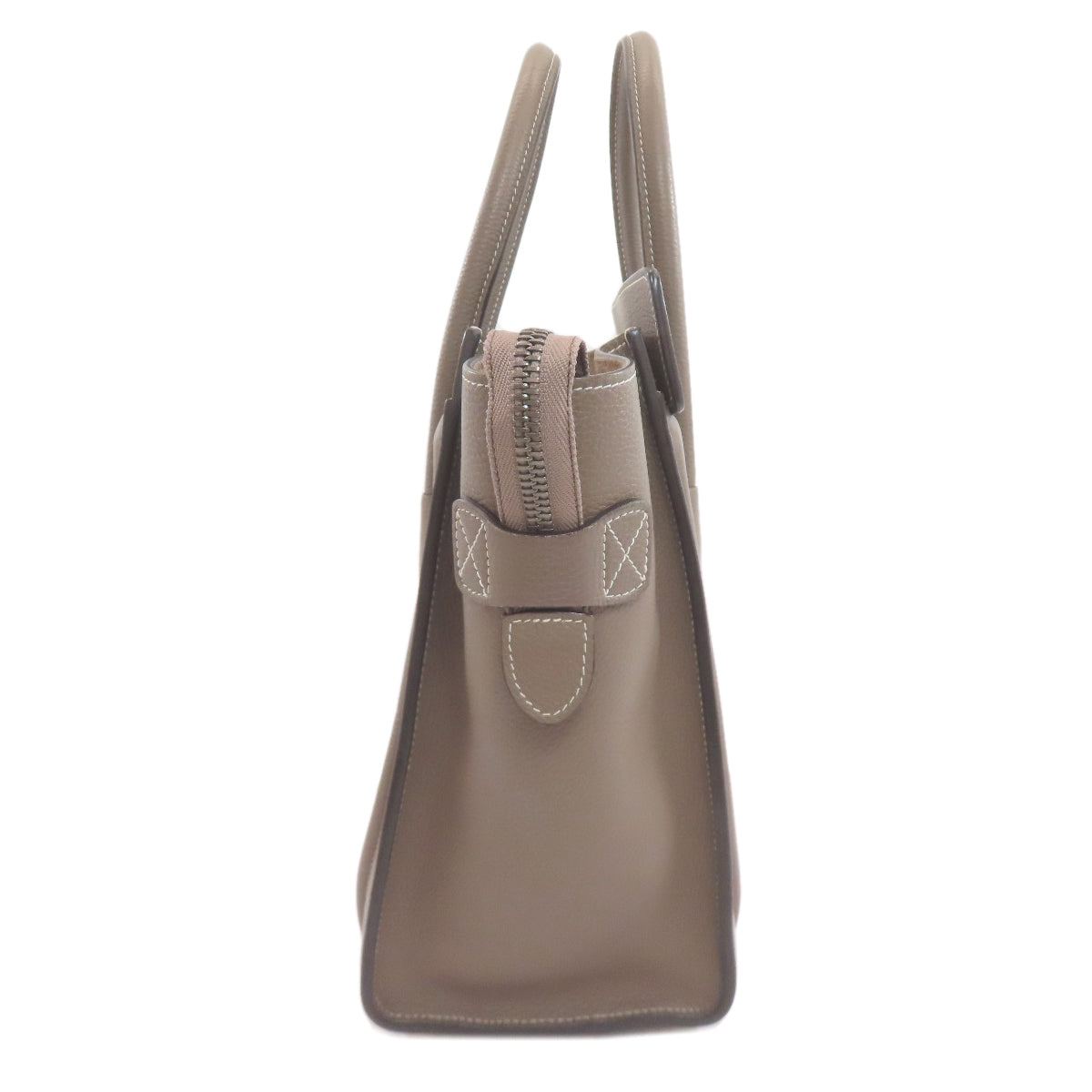 CELINE Luggage micro Handbag Calf Ladies [Used]