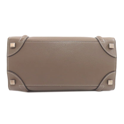 CELINE Luggage micro Handbag Calf Ladies [Used]