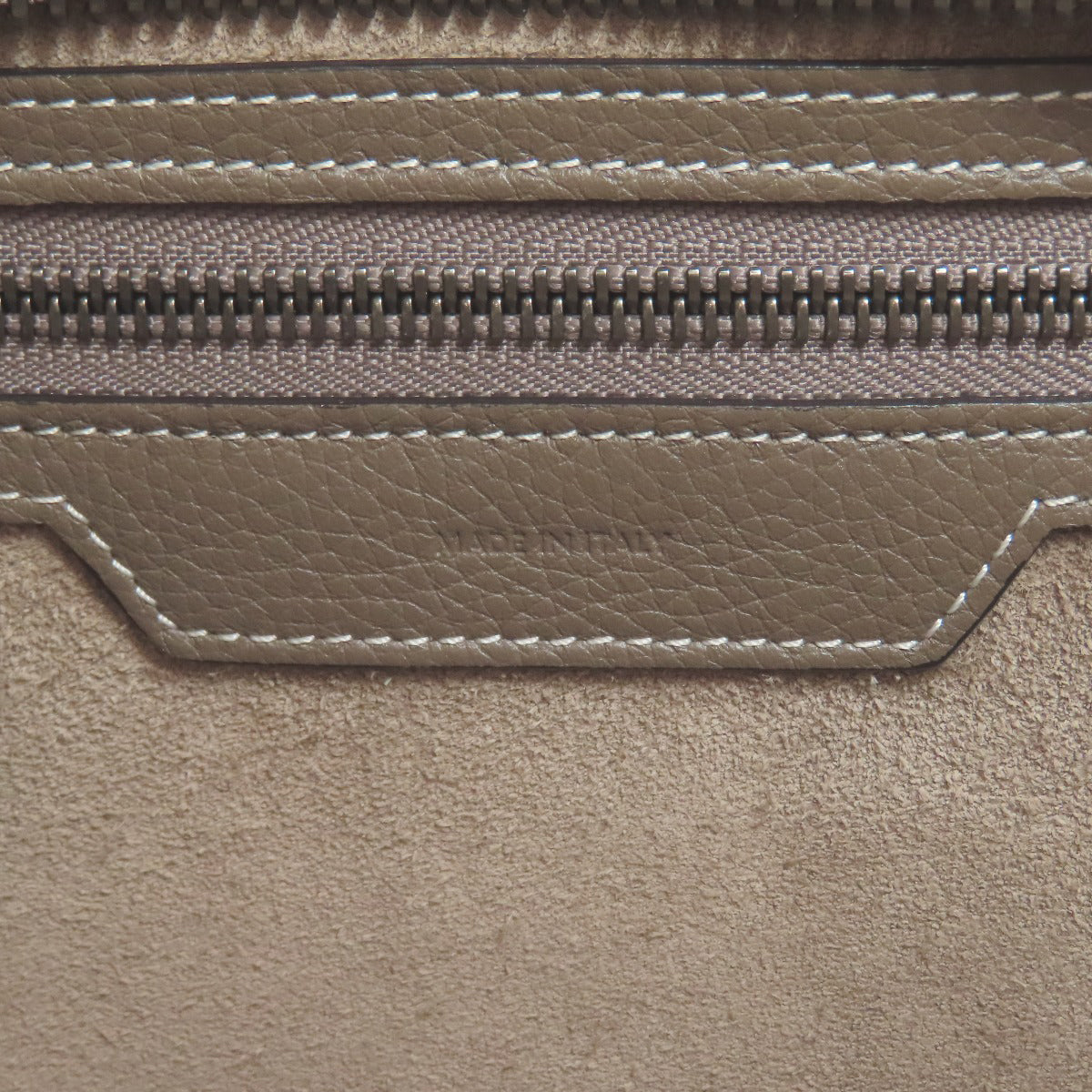 CELINE Luggage micro Handbag Calf Ladies [Used]