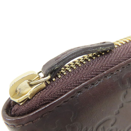 GUCCI 255452 GG Card Case Leather Ladies [Used]