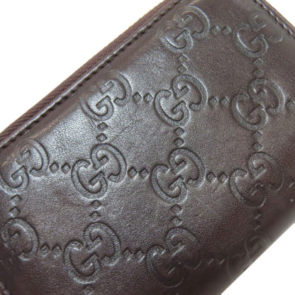 GUCCI 255452 GG Card Case Leather Ladies [Used]