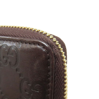 GUCCI 255452 GG Card Case Leather Ladies [Used]
