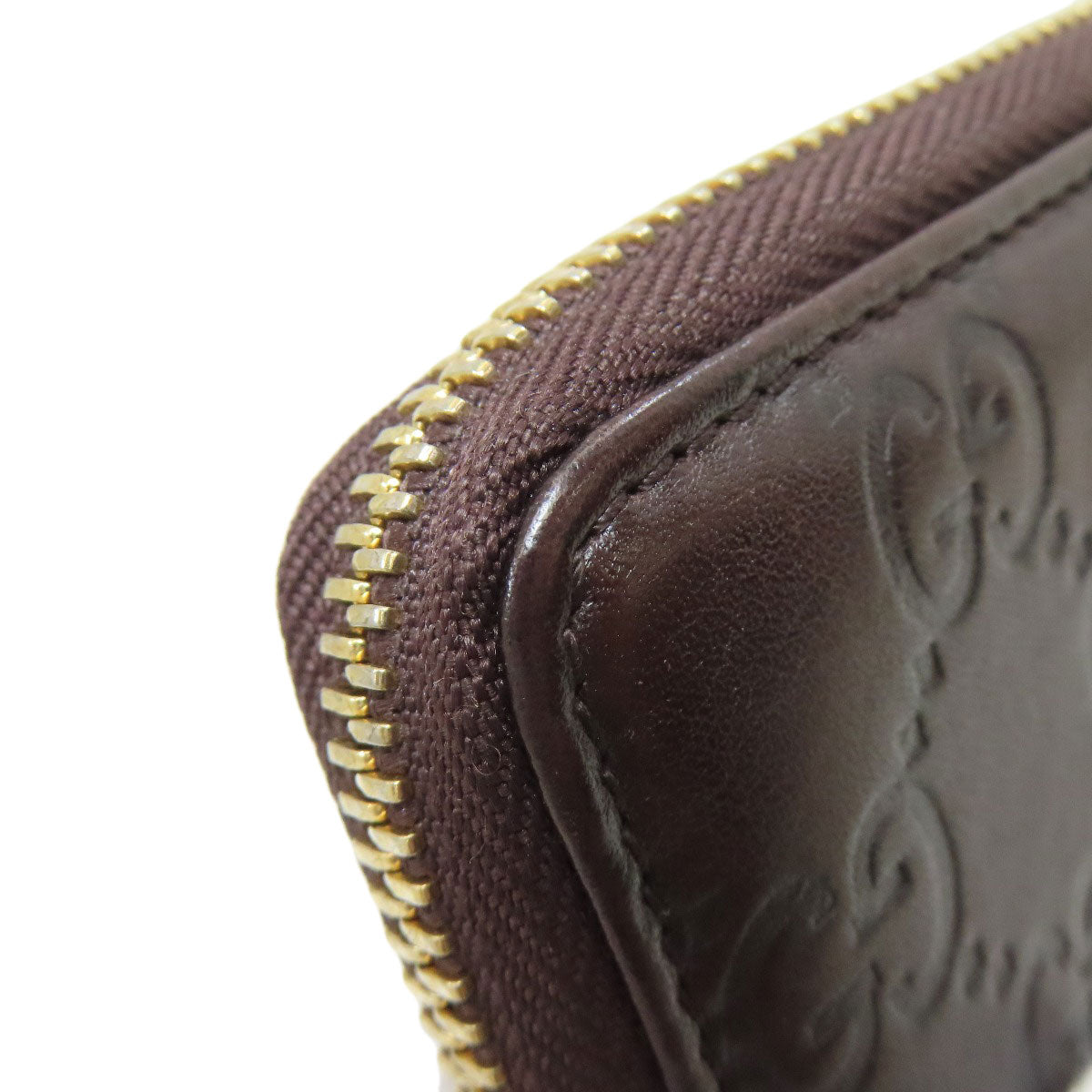 GUCCI 255452 GG Card Case Leather Ladies [Used]