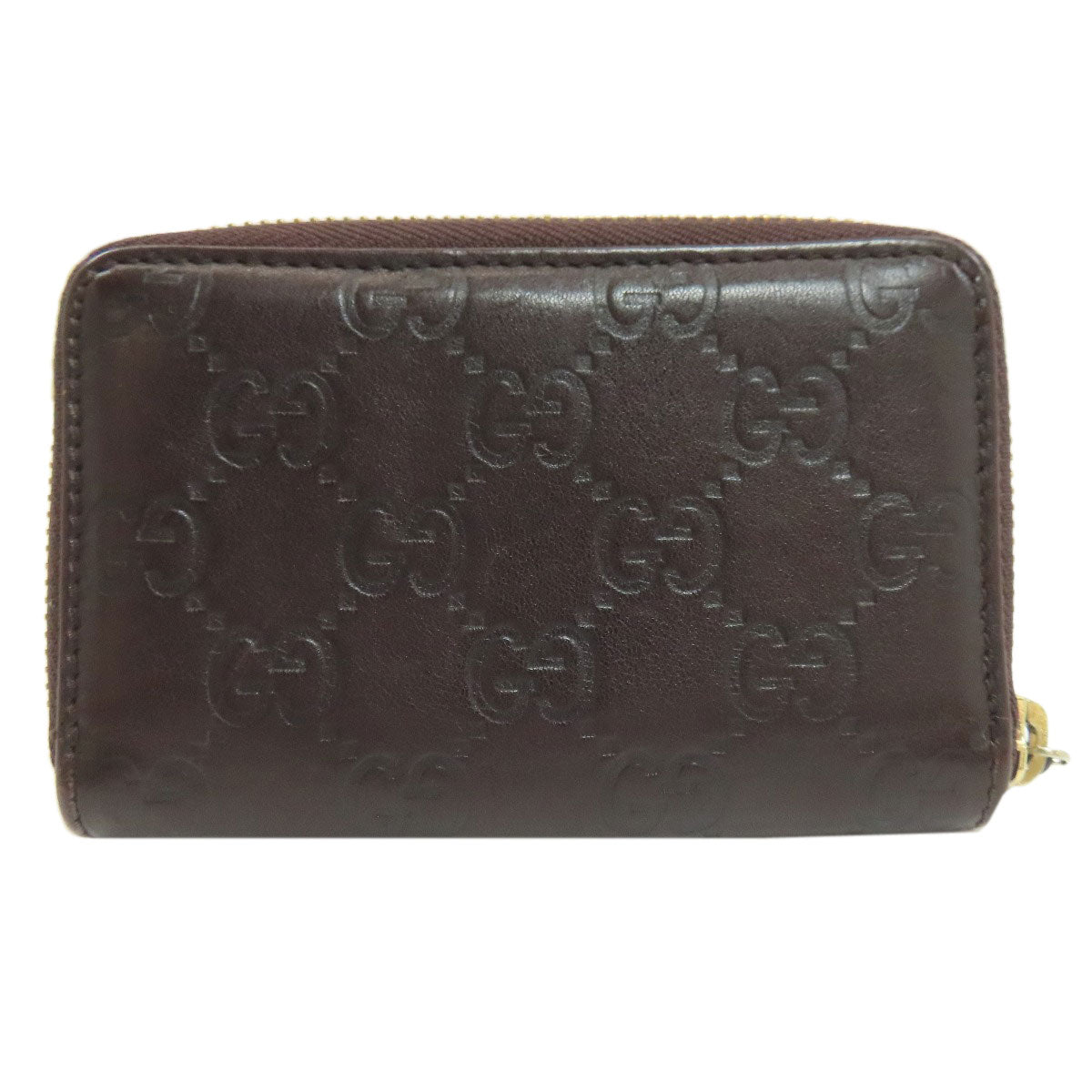 GUCCI 255452 GG Card Case Leather Ladies [Used]