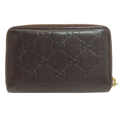 GUCCI 255452 GG Card Case Leather Ladies [Used]