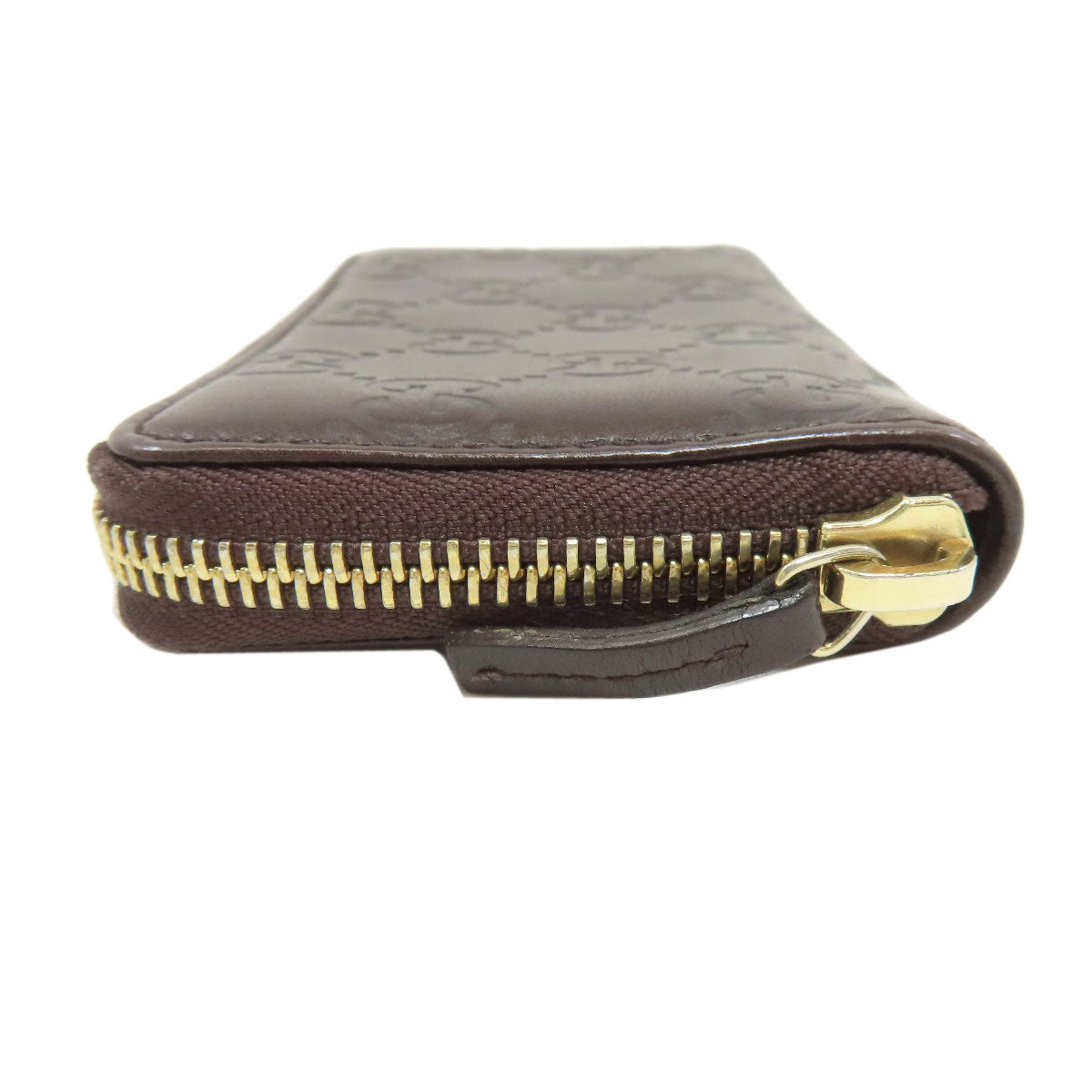 GUCCI 255452 GG Card Case Leather Ladies [Used]