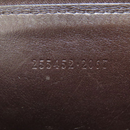 GUCCI 255452 GG Card Case Leather Ladies [Used]