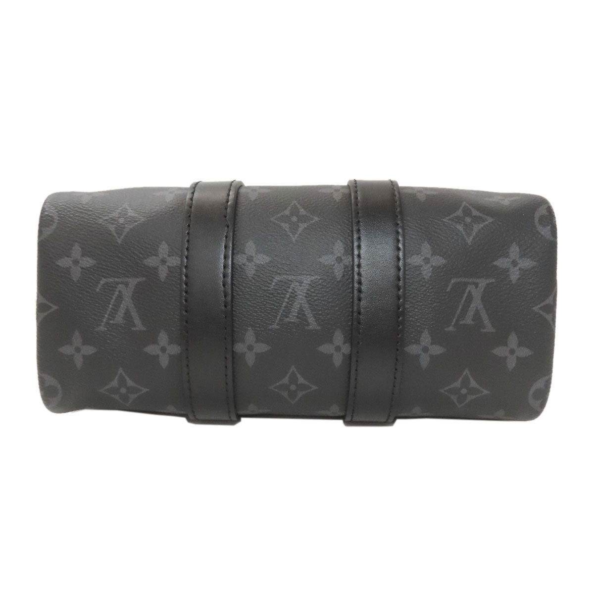 LOUIS VUITTON M46271 Keepall Bandouliere 25 Handbag Monogram Eclipse Monogram Eclipse Reverse Canvasmens [Used]