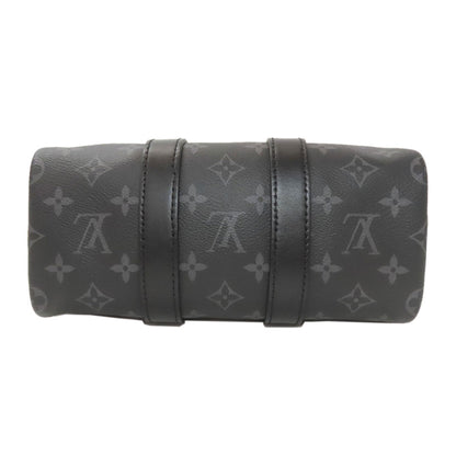 LOUIS VUITTON M46271 Keepall Bandouliere 25 Handbag Monogram Eclipse Monogram Eclipse Reverse Canvasmens [Used]