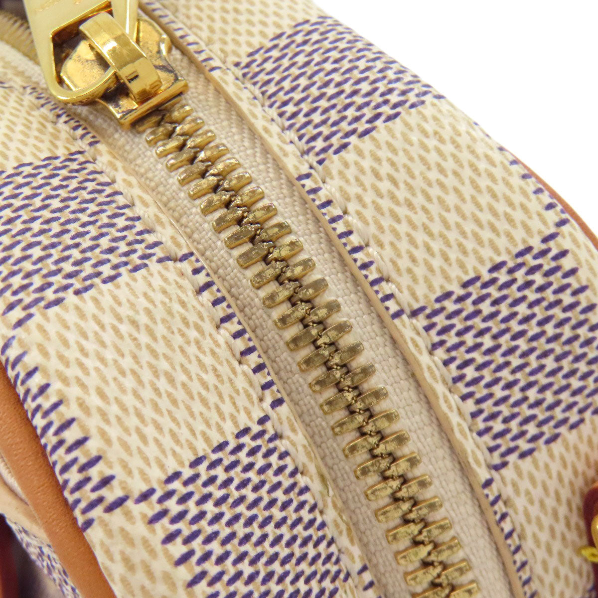 LOUIS VUITTON Deauville MINI Shoulder Bag Damier canvas Ladies [Used]