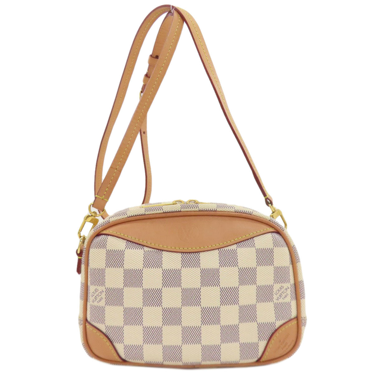LOUIS VUITTON Deauville MINI Shoulder Bag Damier canvas Ladies [Used]