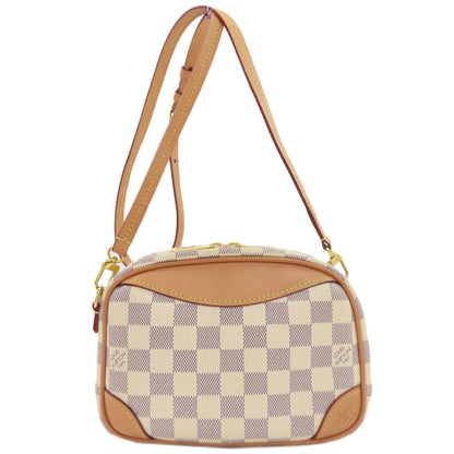 LOUIS VUITTON Deauville MINI Shoulder Bag Damier canvas Ladies [Used]