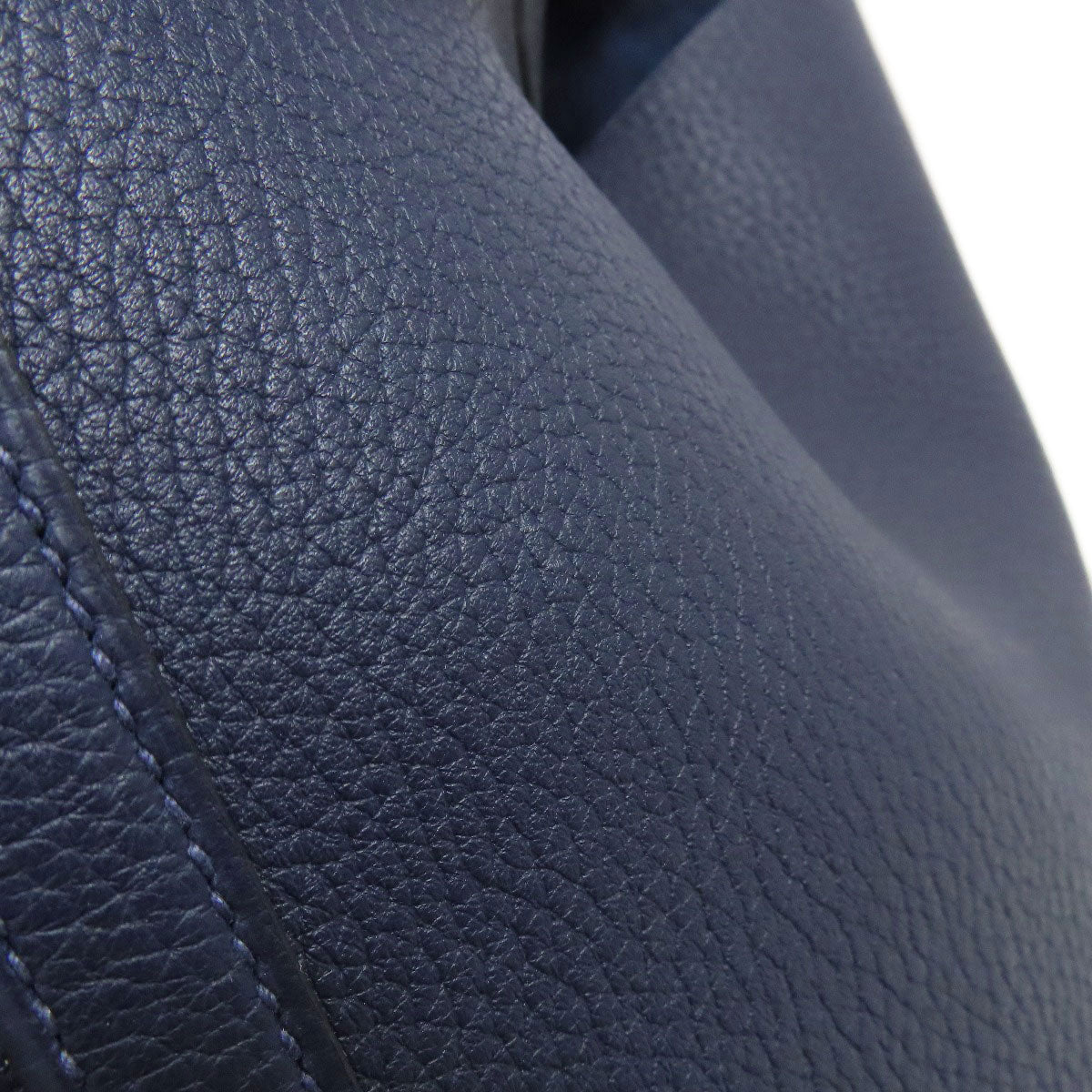 HERMES Picotin Lock MM Blue Nuit SilverHardware Handbag Taurillon Clemence Ladies [Used]