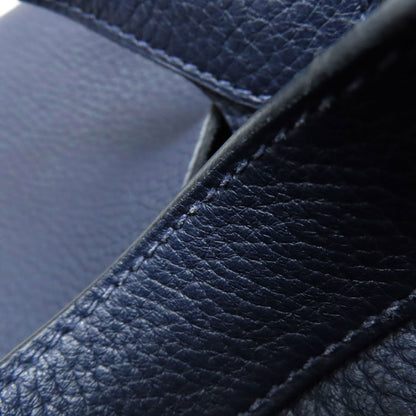 HERMES Picotin Lock MM Blue Nuit SilverHardware Handbag Taurillon Clemence Ladies [Used]