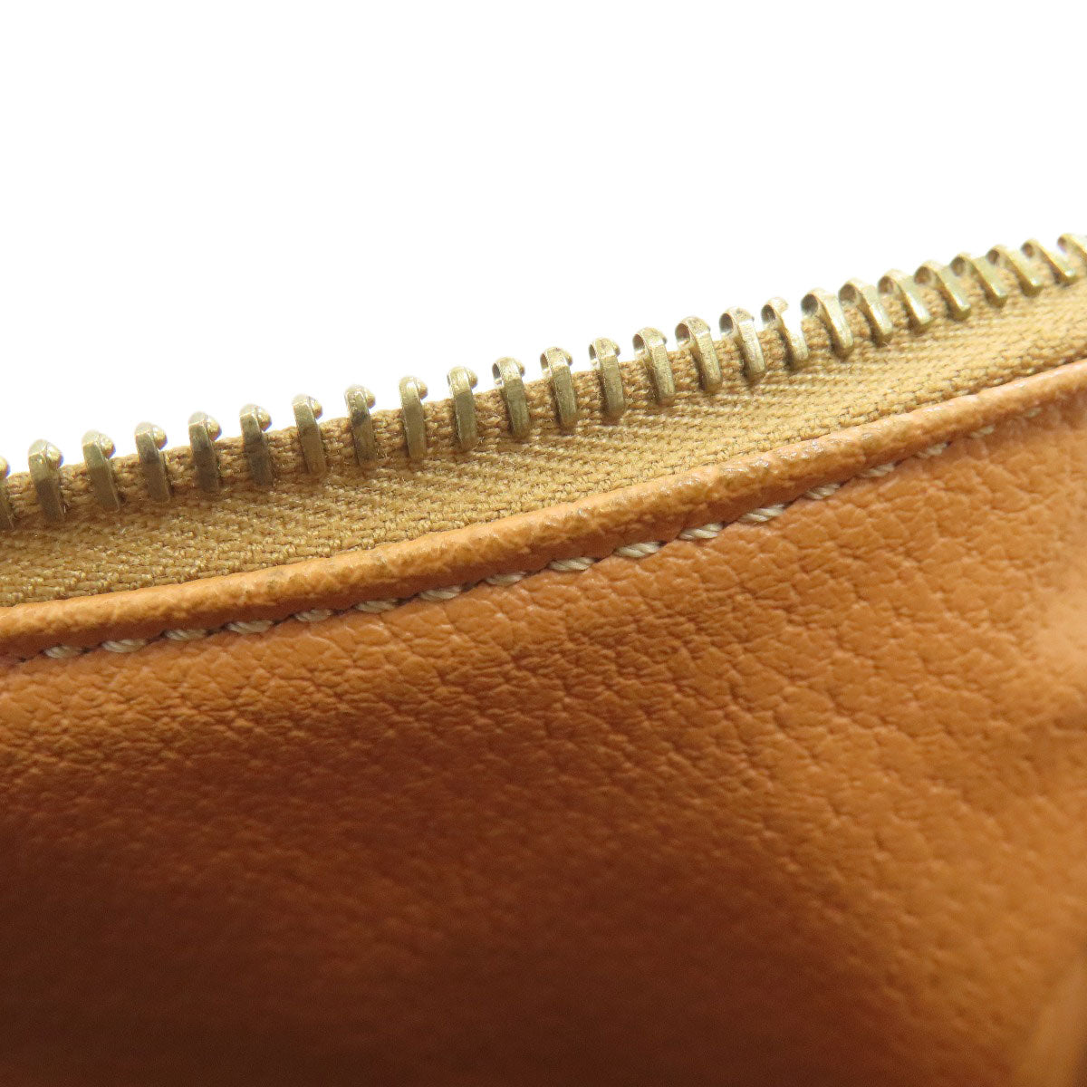 CELINE Macadam pattern Boston bag Leather Ladies [Used]