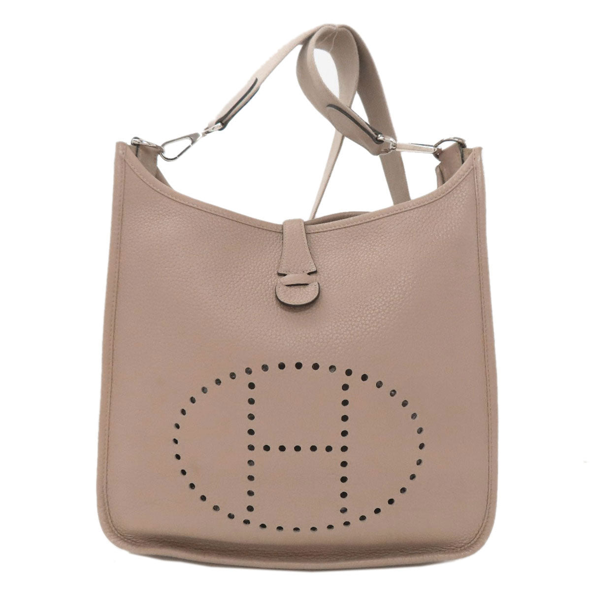 HERMES Evelyne3 PM SilverHardware Shoulder Bag Taurillon Clemence Ladies [Used]