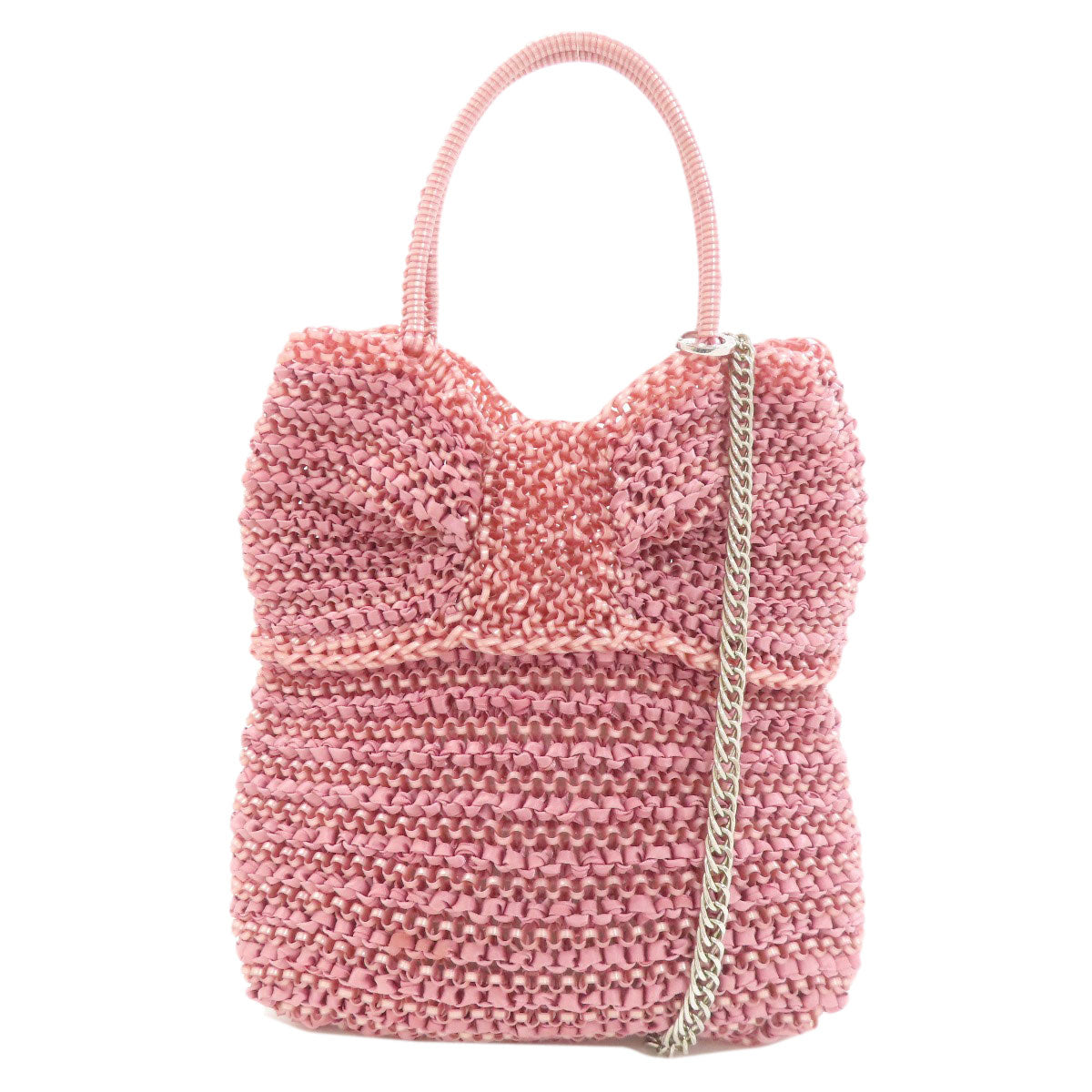 ANTEPRIMA Wire bag Ribbon 2WAY Handbag PVC Ladies [Used]