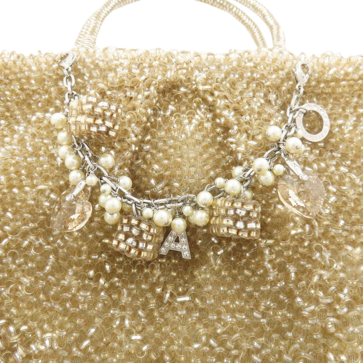 ANTEPRIMA Wire Bag Initial Charm 2WAY Handbag PVC Ladies [Used]