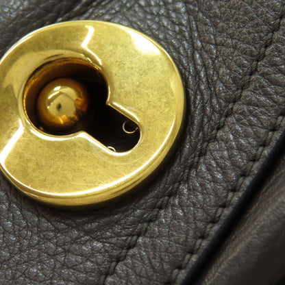 YVES SAINT LAURENT 229680 Muse toe Handbag Leather Ladies [Used]