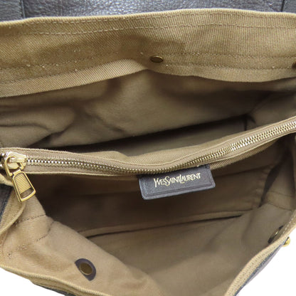 YVES SAINT LAURENT 229680 Muse toe Handbag Leather Ladies [Used]
