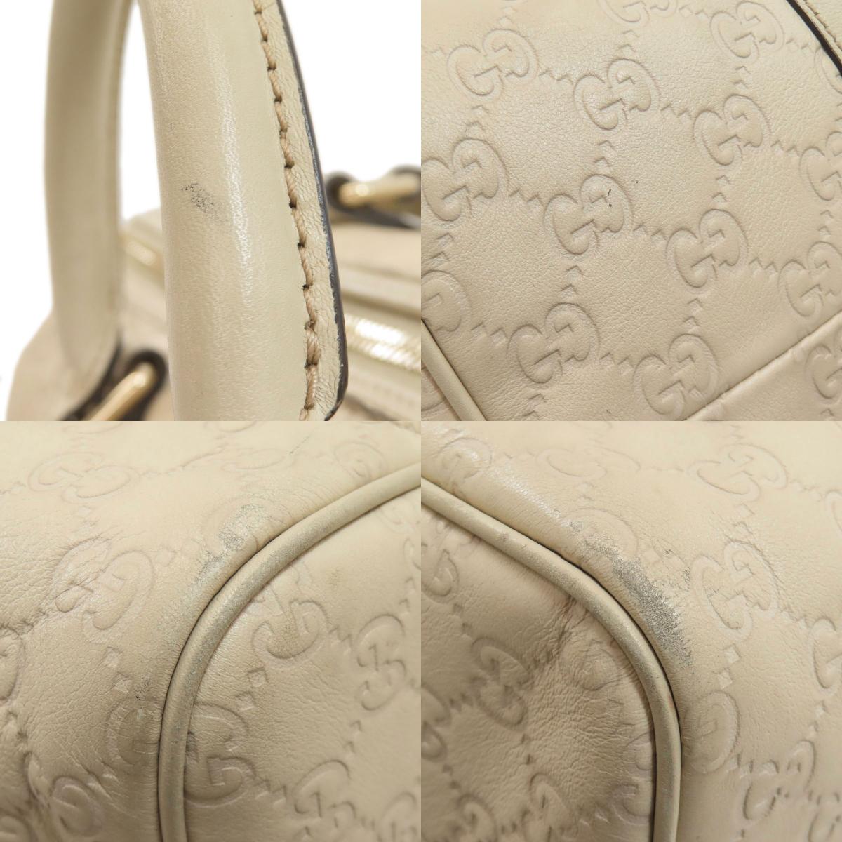 GUCCI 265697 Outlet GG Signature Guccissima Handbag Leather Ladies [Used]