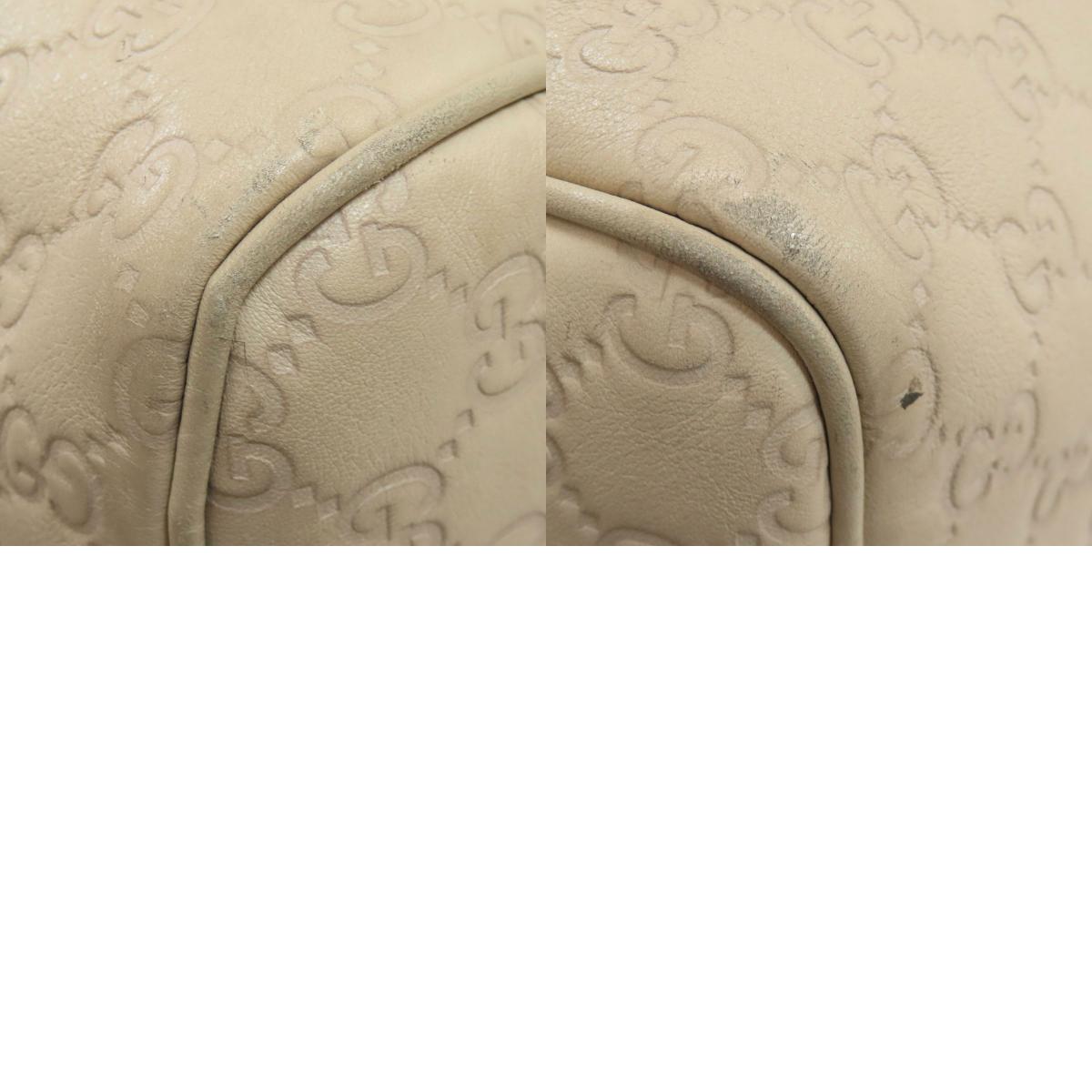 GUCCI 265697 Outlet GG Signature Guccissima Handbag Leather Ladies [Used]