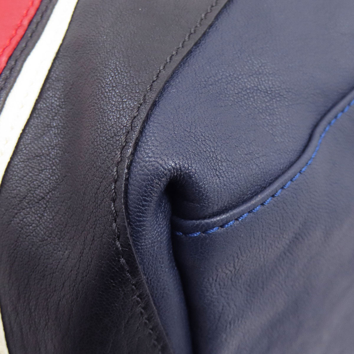 Longchamp Le Pliage cuir Handbag Calf Ladies [Used]