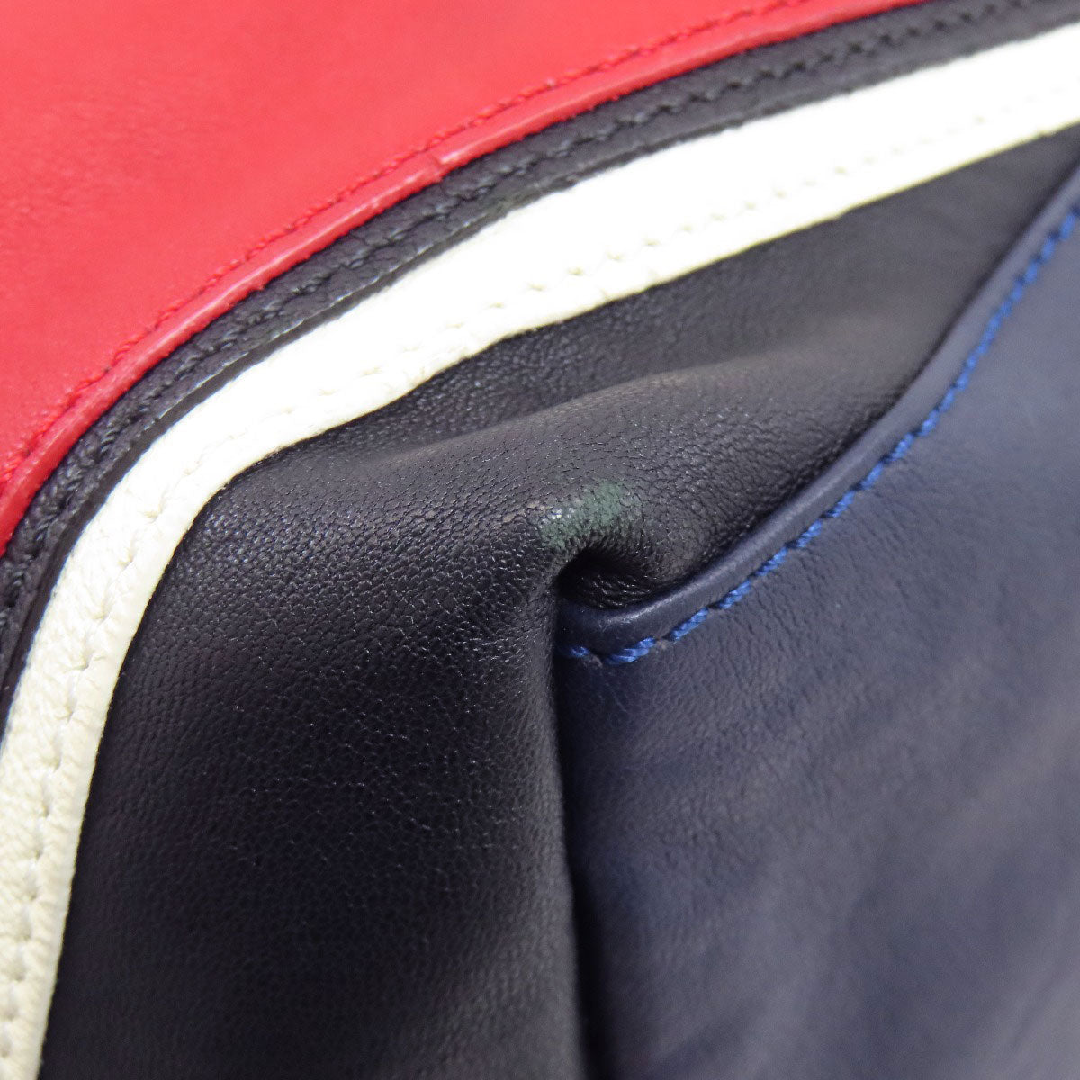 Longchamp Le Pliage cuir Handbag Calf Ladies [Used]