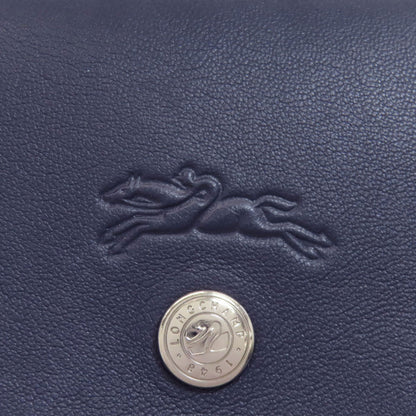 Longchamp Le Pliage cuir Handbag Calf Ladies [Used]