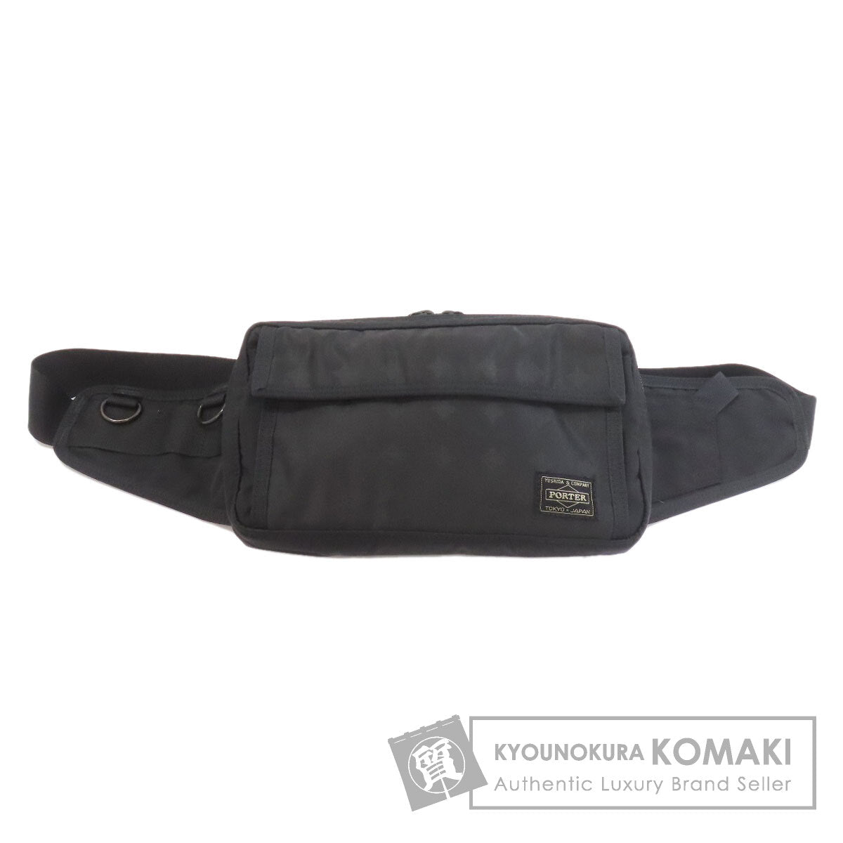 PORTER logo Hip bag, waist bag Nylon mens [Used]
