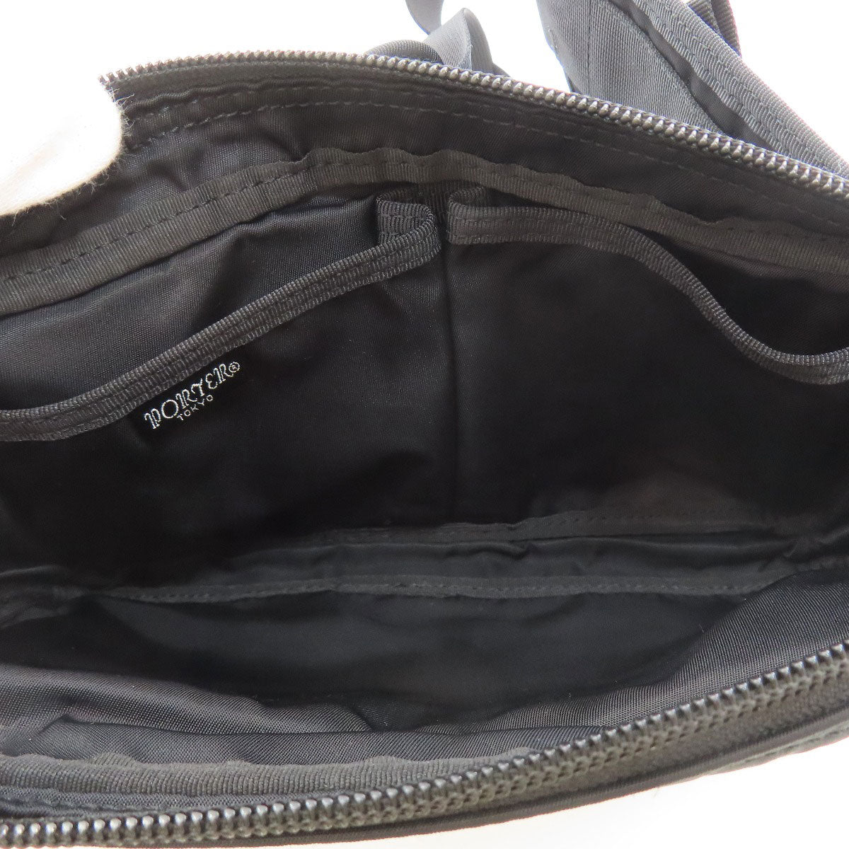 PORTER logo Hip bag, waist bag Nylon mens [Used]