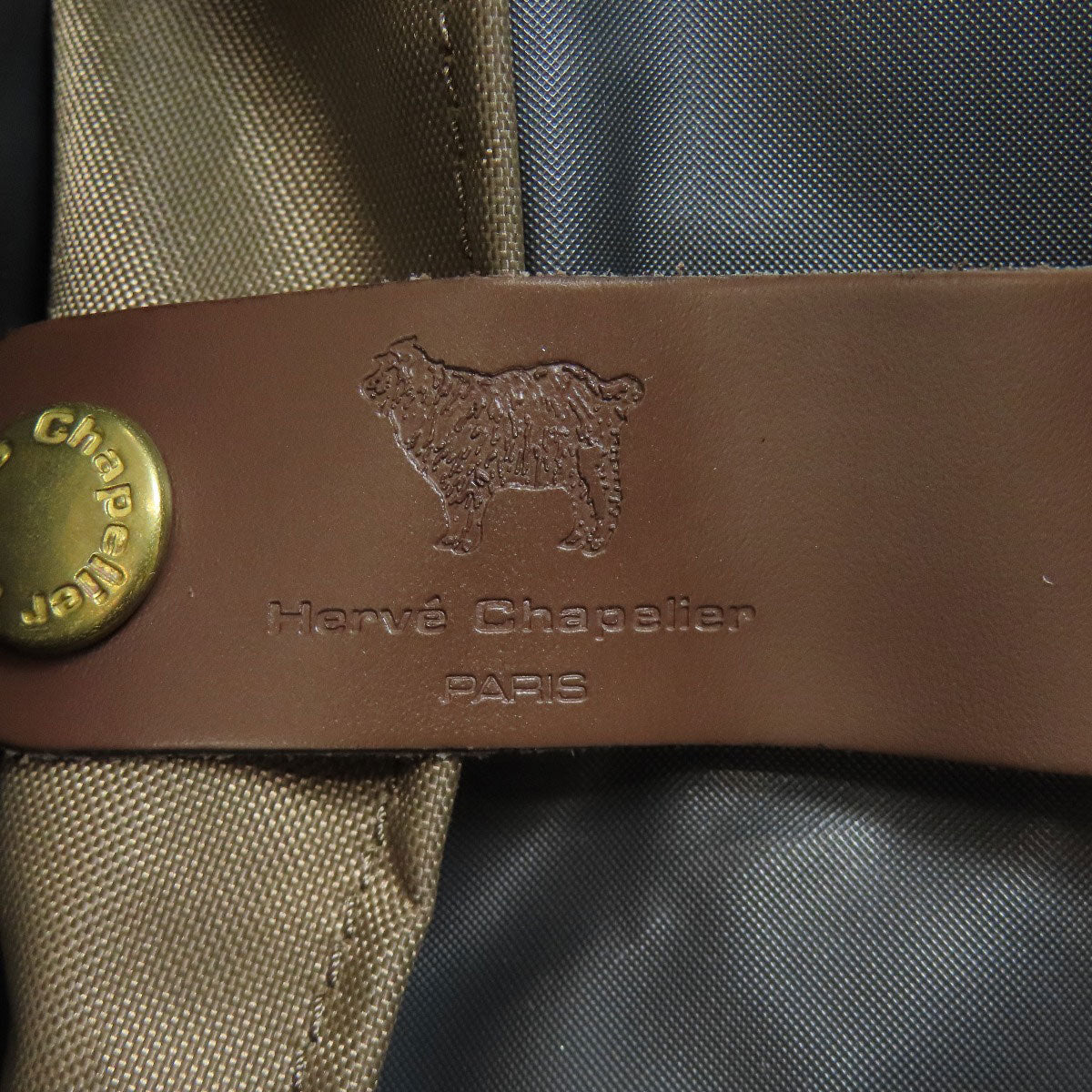 Herve Chapelier Boat-shaped tote Tote Bag Nylon canvas Ladies [Used]