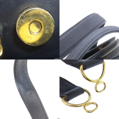 Salvatore Ferragamo Vala Ribbon 2WAY Handbag Leather Ladies [Used]