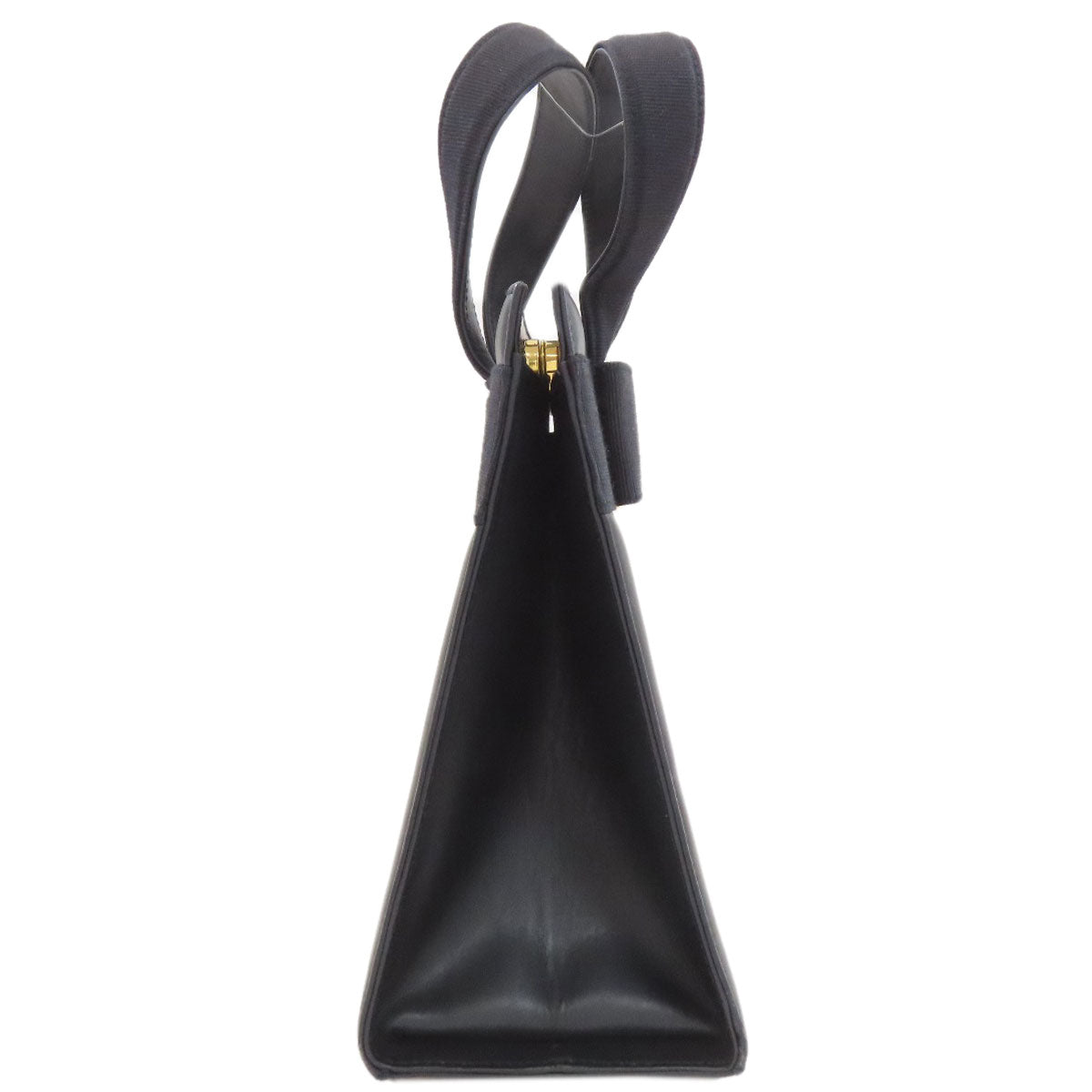 Salvatore Ferragamo Vala Ribbon 2WAY Handbag Leather Ladies [Used]