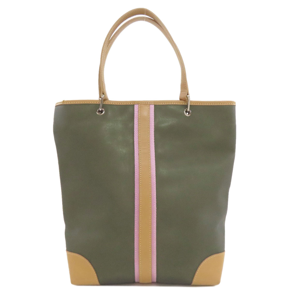 Longchamp logo Tote Bag PVC Ladies [Used]