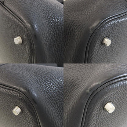 HERMES Picotin Lock MM SilverHardware Handbag Taurillon Clemence Ladies [Used]