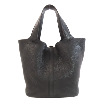 HERMES Picotin Lock MM SilverHardware Handbag Taurillon Clemence Ladies [Used]