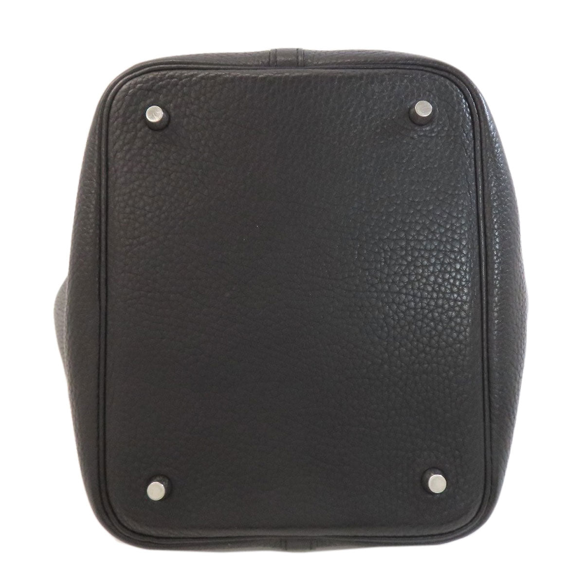 HERMES Picotin Lock MM SilverHardware Handbag Taurillon Clemence Ladies [Used]